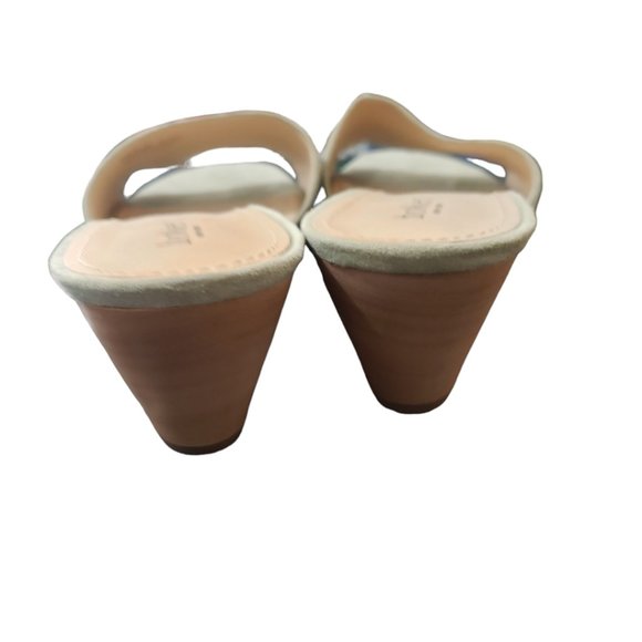 Sh160 Botkier NWOT Ladies Mint Green Suede Flat Slip Sandals 9.5 - Picture 3 of 4